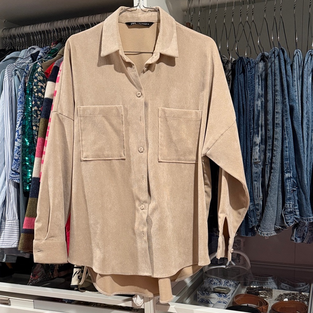Zara Corduroy shirt